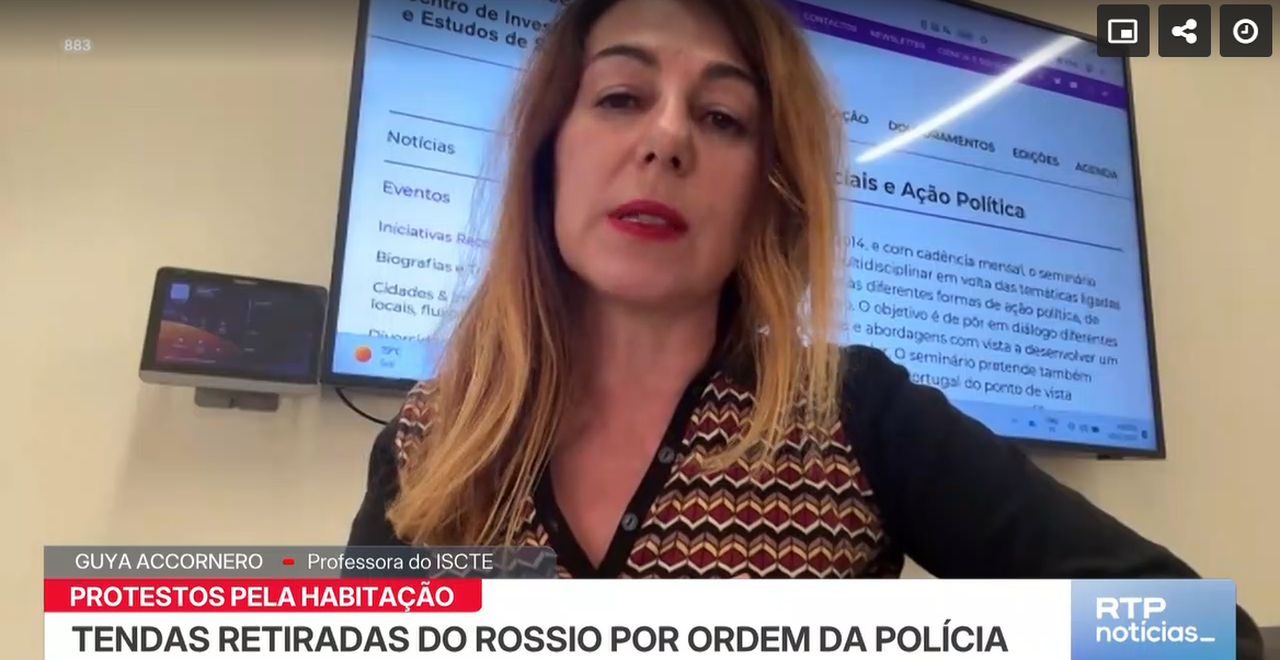 Protestos pela habitação